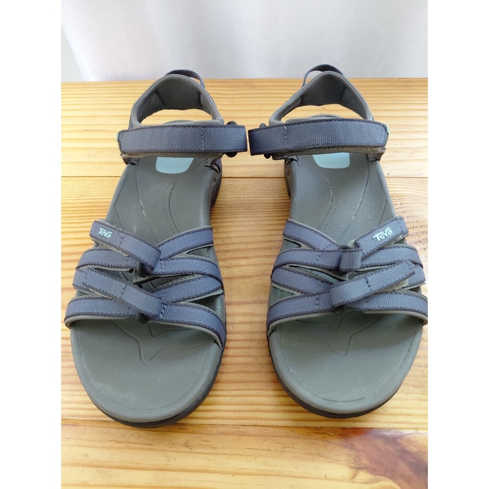 Teva Tirra BNS Bering Sea Blue Straps Womens Size 9.5 Sandals Shoes S/N 4266
